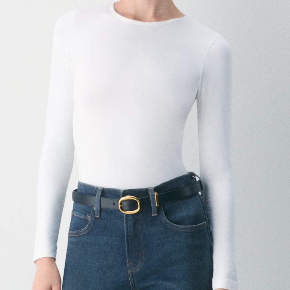 Wilfred White Long Sleeve Top
